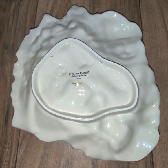 Fitz and Floyd Classics Holiday Solstice Christmas Santa Wall Decor 9" x 9" - Picture 6 of 7